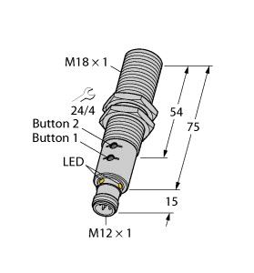 圖爾克傳感器產品  RU130U-M18E-LIU2PN8X2T-H1151