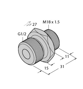 TURCK傳感器產品  FCA-FCST-G1/2-A4