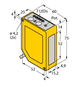 圖爾克TURCK傳感器產品  BSO1L1.4M-Q60-ANP6X5